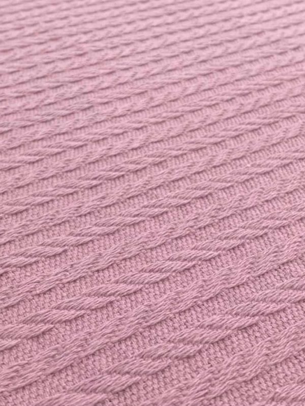 birlik1952 örgü örme pike kumaş fabric pudra