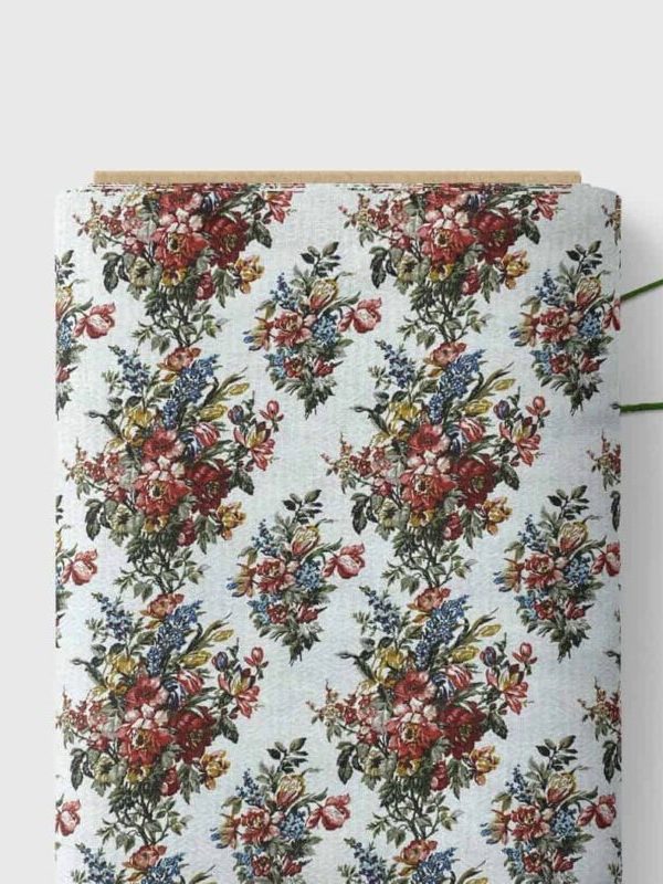 birlik1952 desenli pike kumaş fabric şakayık