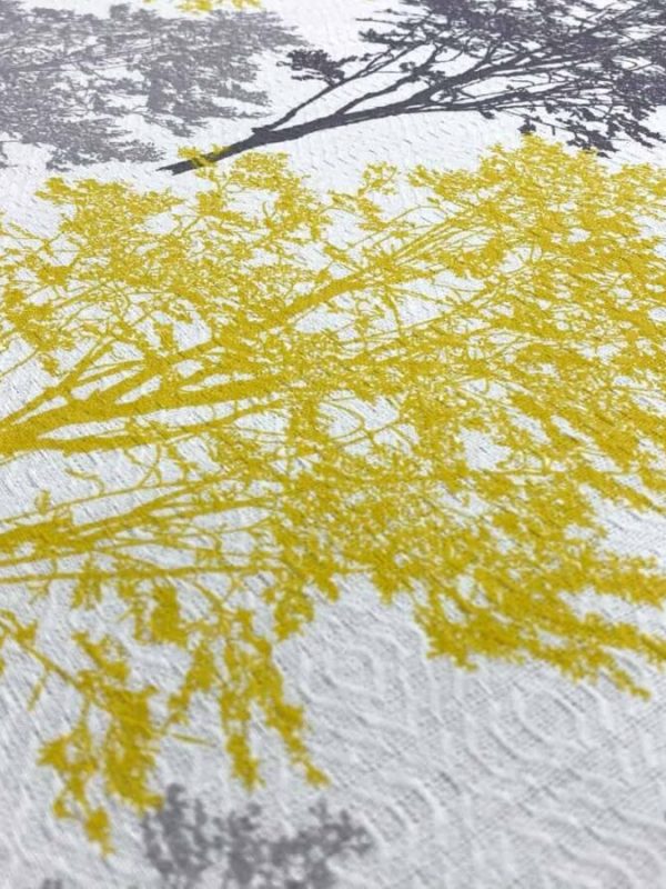 birlik1952 desenli pike kumaş fabric trees