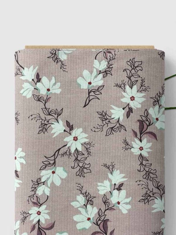 birlik1952 desenli pike kumaş fabric zambak