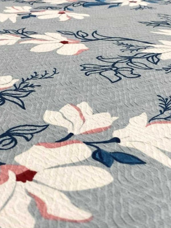 birlik1952 desenli pike kumaş fabric zambak