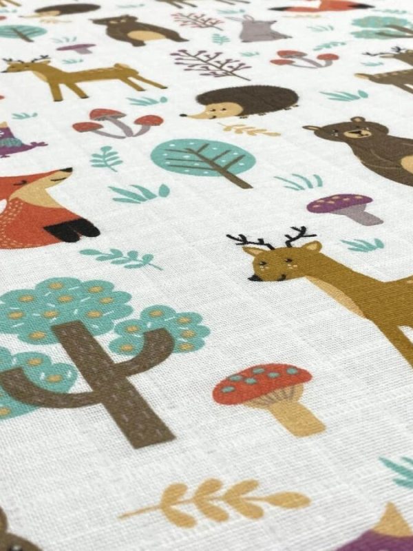 birlik1952 müslin kumaş muslin fabric meter metrelik forest