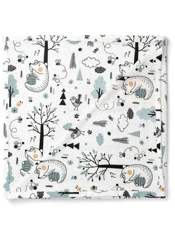 birlik1952 müslin kumaş muslin fabric baby swaddle blanket kirpi