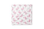 birlik1952 müslin kumaş muslin fabric baby swaddle blanket flamingo