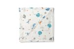 birlik1952 müslin kumaş muslin fabric baby swaddle blanket uzay planet