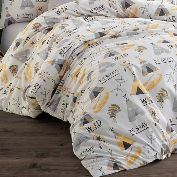 birlik1952 poplin nevresim takımı pamuklu bed linen brave