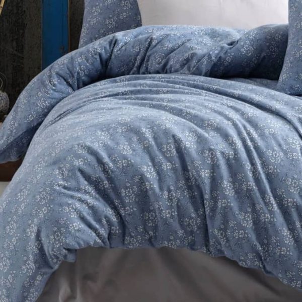 birlik1952 poplin nevresim takımı pamuklu bed linen kır bahçesi