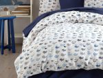 birlik1952 poplin nevresim takımı pamuklu bed linen whale