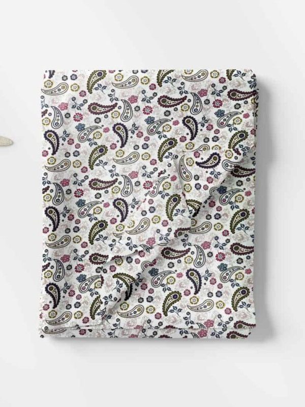 birlik1952 penye kumaş 2 iplik şardonlu elbiselik fabric şal desen