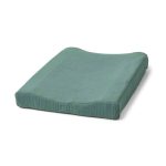 birlik1952 4 kat multi müslin alt değiştirme matı kılıfı örtüsü changing mat cover baby muslin crinkle çağla yeşil green