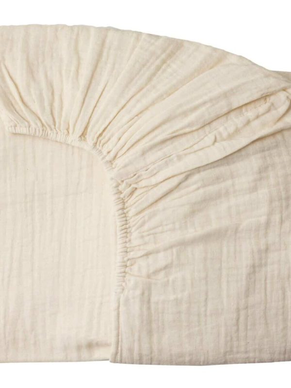 birlik1952 4 kat multi müslin alt değiştirme matı kılıfı örtüsü changing mat cover baby muslin crinkle ekru