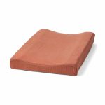 birlik1952 4 kat multi müslin alt değiştirme matı kılıfı örtüsü changing mat cover baby muslin crinkle terracota