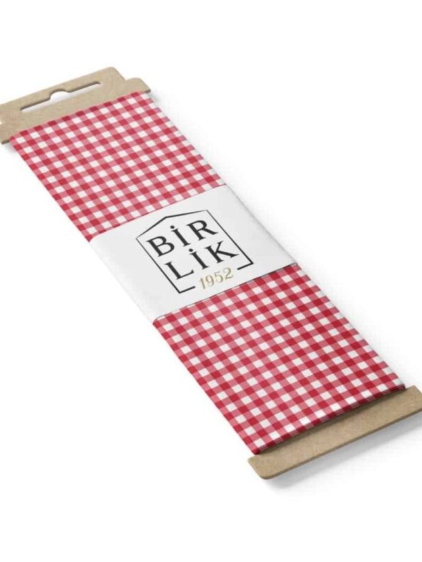 birlik1952 duck kumaş panama keteni zefir fabric pötikare pitikare ekose masa örtüsü döşemelik gingham red kırmızı