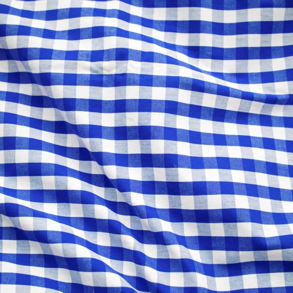 birlik1952 duck kumaş panama keteni zefir fabric pötikare pitikare ekose masa örtüsü döşemelik gingham blue lacivert