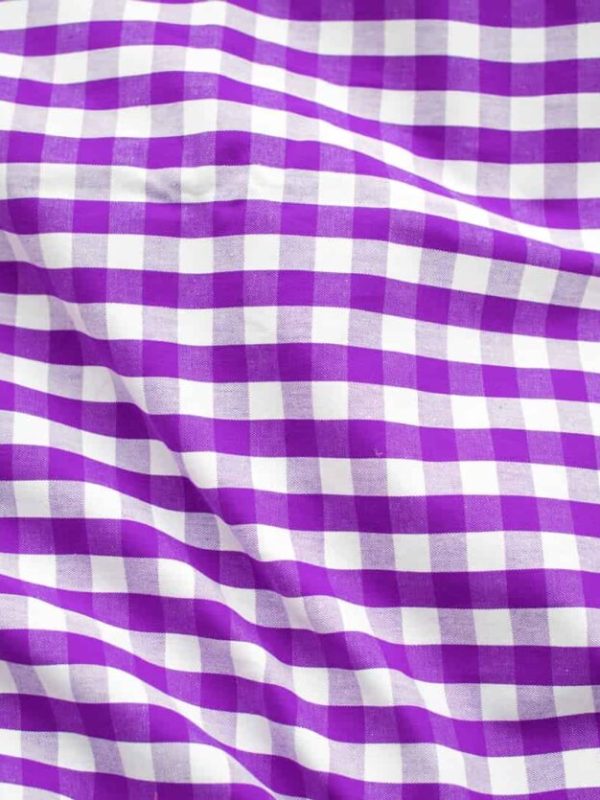birlik1952 duck kumaş panama keteni zefir fabric pötikare pitikare ekose masa örtüsü döşemelik gingham purple mor