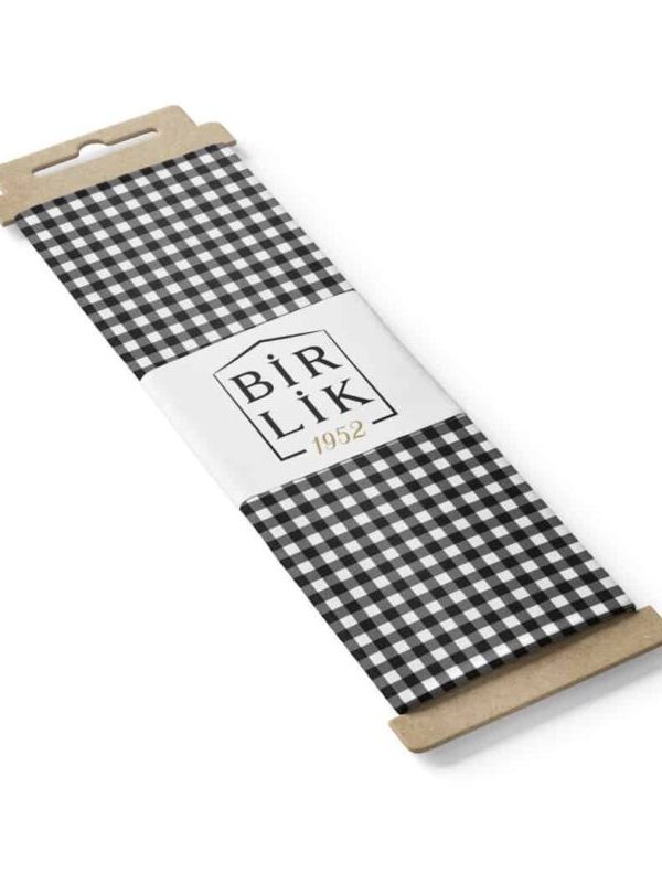 birlik1952 duck kumaş panama keteni zefir fabric pötikare pitikare ekose masa örtüsü döşemelik gingham black siyah