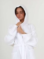 birlik1952 ipliq crinkle krinkle 4 kat multi double muslin müslin bathrobe kimono white beyaz