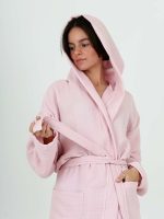 birlik1952 ipliq crinkle krinkle 4 kat multi double muslin müslin bathrobe pink pembe