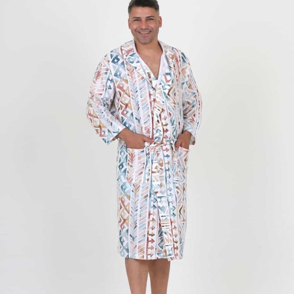 birlik1952 ipliq crinkle krinkle 4 kat multi double muslin müslin bathrobe etnic