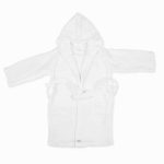 lunanino crinkle krinkle birlik1952 multi 4 kat müslin bornoz bebek çocuk fabric baby bathrobe double muslin beyaz