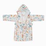 birlik1952 müslin bornoz bebek çocuk fabric baby bathrobe muslin etnic