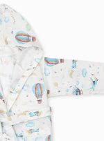 birlik1952 müslin bornoz bebek çocuk fabric baby bathrobe muslin helibalon baloon
