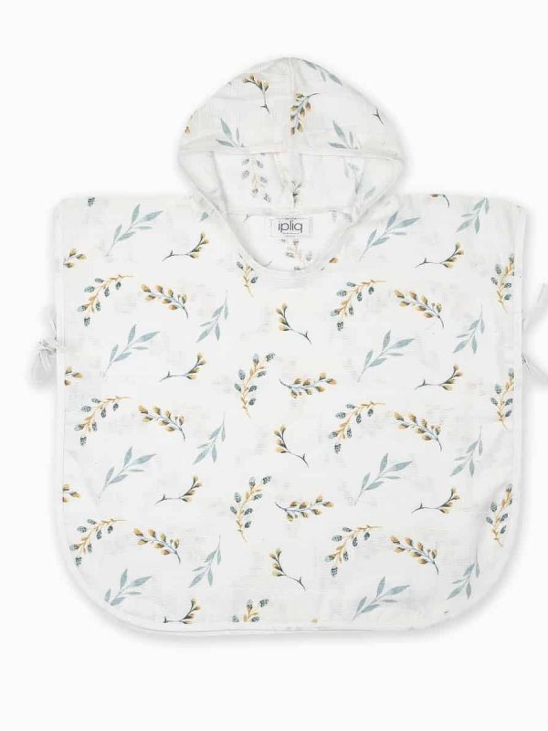 birlik1952 ipliq lunanino müslin panço muslin fabric baby pancho mimoza