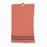 birlik1952 ipliq mutfak havlusu crinkle 4 kat multi müslin kumaş fabric turkish towel terracota