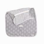 birlik1952 ipliq lunanino müslin oto koltuğu kılıfı muslin fabric baby car seat kar tanesi