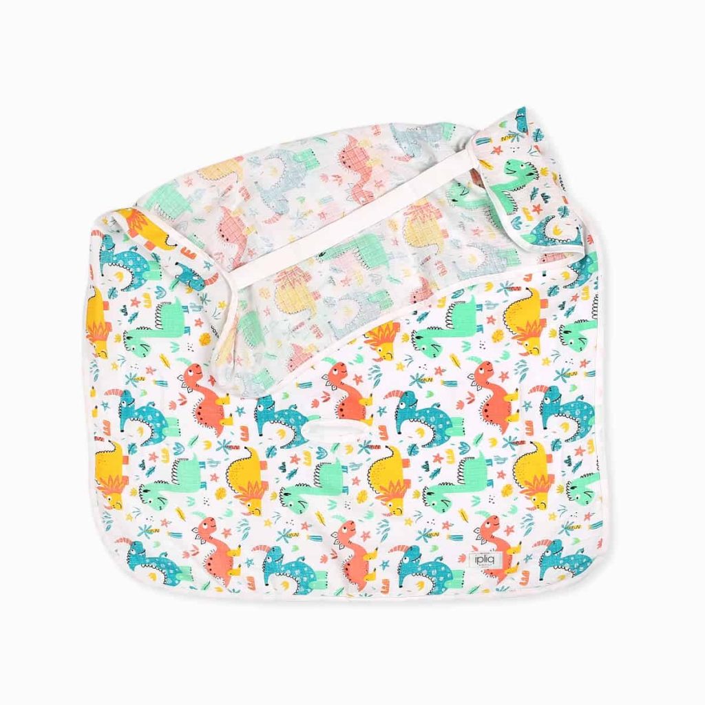 Lunanino Müslin Bebek Çocuk Puset Oto Koltuğu Kılıfı