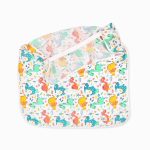 birlik1952 ipliq lunanino müslin puset oto koltuğu kılıfı muslin fabric baby car seat cover dino dinozor