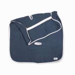 birlik1952 ipliq lunanino müslin puset oto koltuğu kılıfı muslin fabric baby car seat cover indigo mavi blue