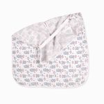 birlik1952 ipliq lunanino müslin puset oto koltuğu kılıfı muslin fabric baby car seat cover kral ayı king bear