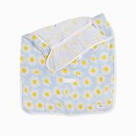 birlik1952 ipliq lunanino müslin puset oto koltuğu kılıfı muslin fabric baby car seat cover daisy papatya