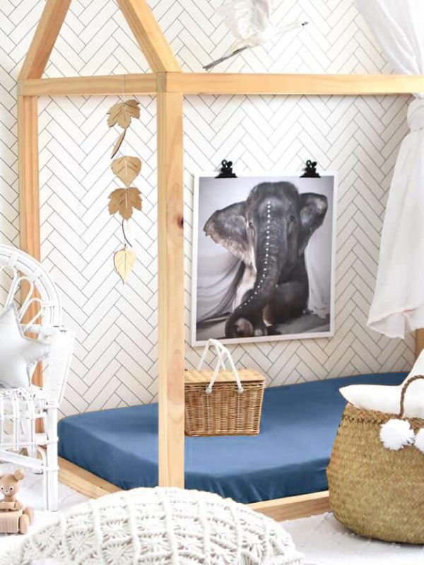 birlik1952 ranforce poplin saten lastikli çarşaf fitted bed sheet mat cover baby child çocuk yatak çarşafı indigo blue