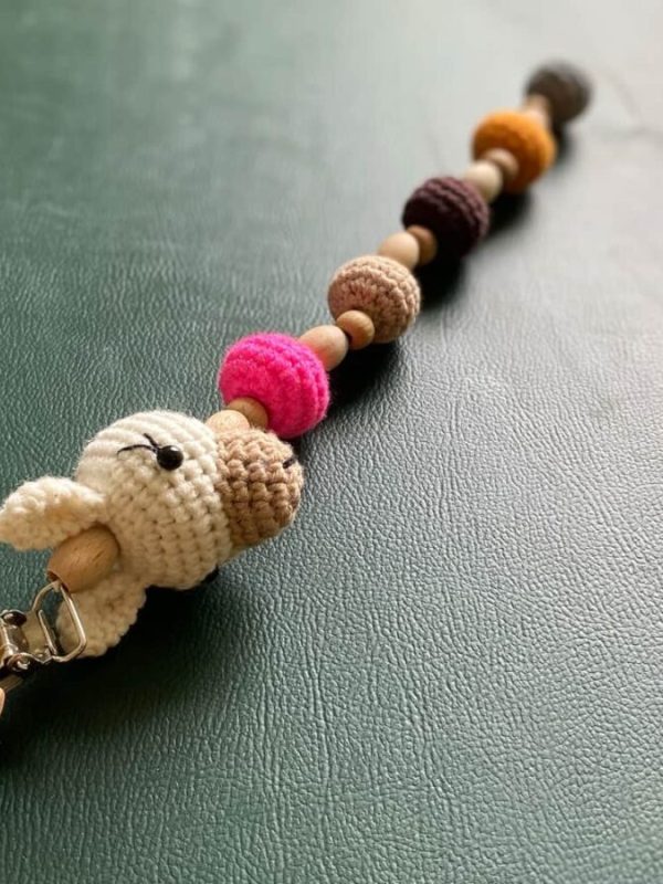 birlik1952 amigurumi çıngırak diş kaşıyıcı emzik askısı oyuncak baby cotton toys rattle teat hanger lama
