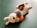 birlik1952 amigurumi çıngırak diş kaşıyıcı emzik askısı oyuncak baby cotton toys rattle teat hanger lama