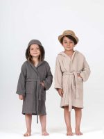 birlik1952 ipliq crinkle krinkle 4 kat multi double muslin müslin bathrobe bebek çocuk bornoz