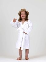 birlik1952 ipliq crinkle krinkle 4 kat multi double muslin müslin bathrobe bebek çocuk bornoz white beyaz