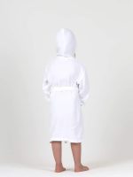 birlik1952 ipliq crinkle krinkle 4 kat multi double muslin müslin bathrobe bebek çocuk bornoz white beyaz