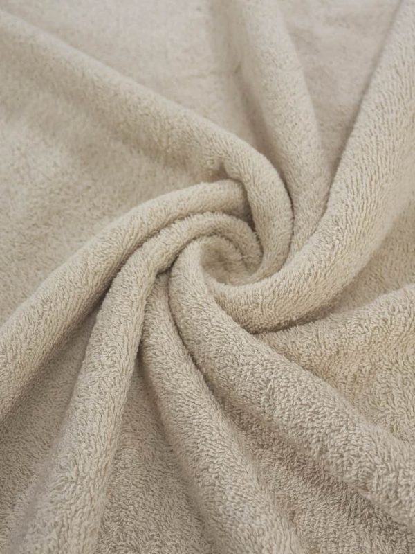birlik1952 metrelik havlu kumaş turkish towel fabric bathrobe diy müslin havlu bornoz bej cappicino kapiçino