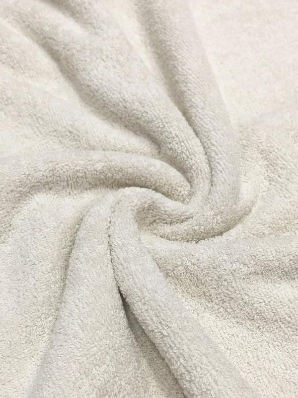 birlik1952 metrelik havlu kumaş turkish towel fabric bathrobe diy müslin havlu bornoz krem ekru cream