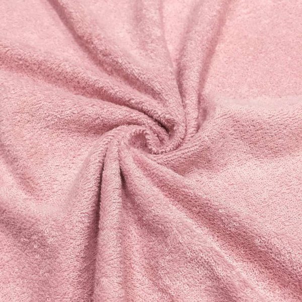birlik1952 metrelik havlu kumaş turkish towel fabric bathrobe diy müslin havlu bornoz pudra pink