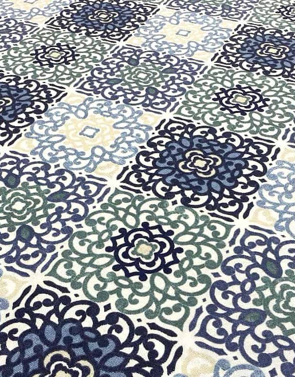 birlik1952 duck kumaş panama keteni zefir fabric masa örtüsü döşemelik kırlent kumaşı fil kulağı osmanlı lacivert blue