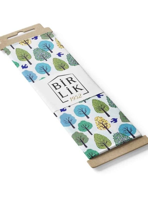 birlik1952 duck kumaş panama keteni zefir fabric masa örtüsü döşemelik kırlent kumaşı fil kulağı rengarenk ağaçlar tree