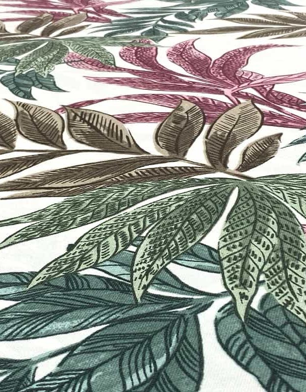 birlik1952 duck kumaş panama keteni zefir fabric masa örtüsü döşemelik kırlent kumaşı fil kulağı rengarenk ağaçlar tree söğüt yeşil