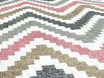 birlik1952 duck kumaş panama keteni zefir fabric masa örtüsü döşemelik kırlent kumaşı zigzag tırtık pembe pink