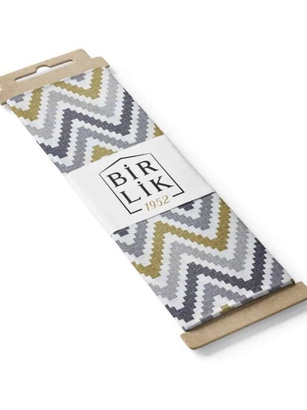 birlik1952 duck kumaş panama keteni zefir fabric masa örtüsü döşemelik kırlent kumaşı zigzag tırtık yellow sarı