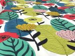 birlik1952 duck kumaş panama keteni zefir fabric masa örtüsü döşemelik kırlent kumaşı dallar renkli