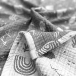 birlik1952 jakarlı battaniye jacquard swaddle blanket 4 müslin gauze layer muslin crinkle krinkle soft cotton rainbow gökkuşağı gri antrsait grey
